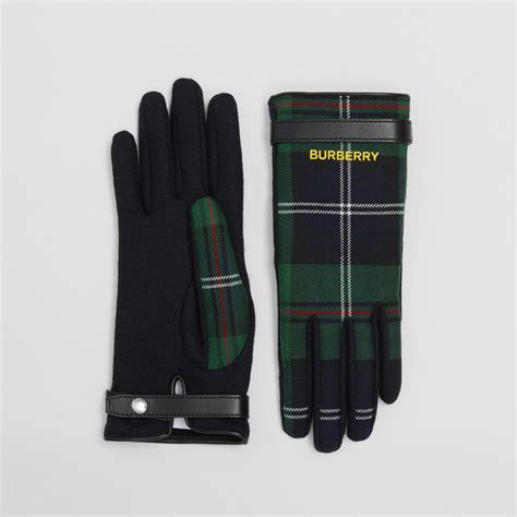 burberry cashmere gloves with check trim|Check Cashmere Blend Gloves in Sand .